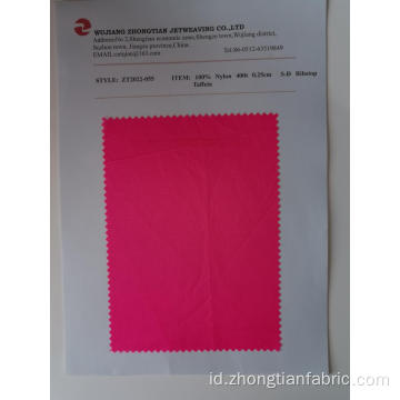 100% Nylon 400 T 0.25cm SD Ribstop Taffeta